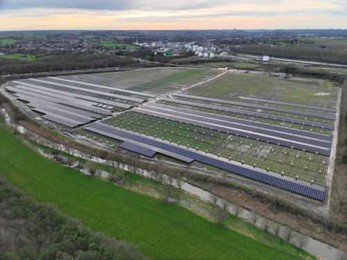 Grootste industriële zonnepark in Wallonië van  60 MW operationeel in 2024 voor INEOS Inovyn 