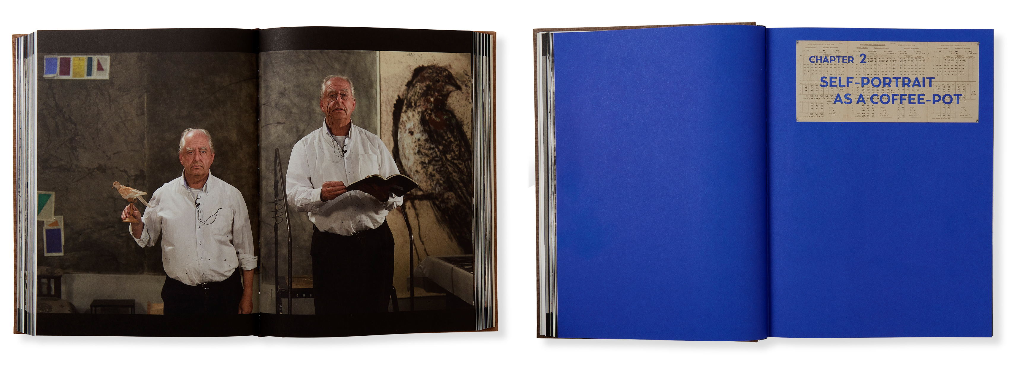 Book Photography of
‘William Kentridge: Self-Portrait as a Coffee-Pot’ (2025), Courtesy Hauser & Wirth Publishers Book Photography of
‘William Kentridge: Self-Portrait as a Coffee-Pot’ (2025), Courtesy Hauser & Wirth Publishers