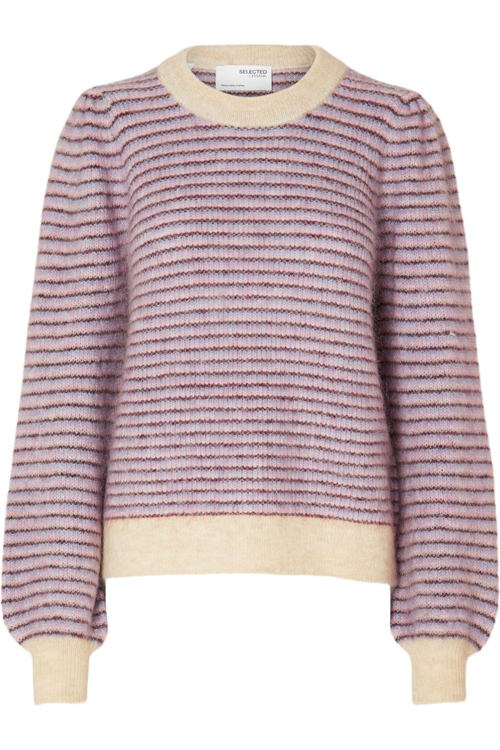 Juttu_FW23_Selected_Sweat SEL Slfmola Mia Ls Knit O-Neck_JUTTU_€99,99 Juttu_FW23_Selected_Sweat SEL Slfmola Mia Ls Knit O-Neck_JUTTU_€99,99