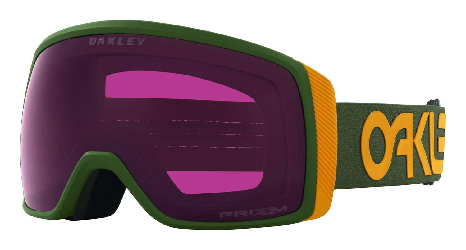 OAKLEY FLIGHT TRACKER XS FACTORY PILOT DARK BRUSH MUSTARD WITH PRIZM DARK GREY