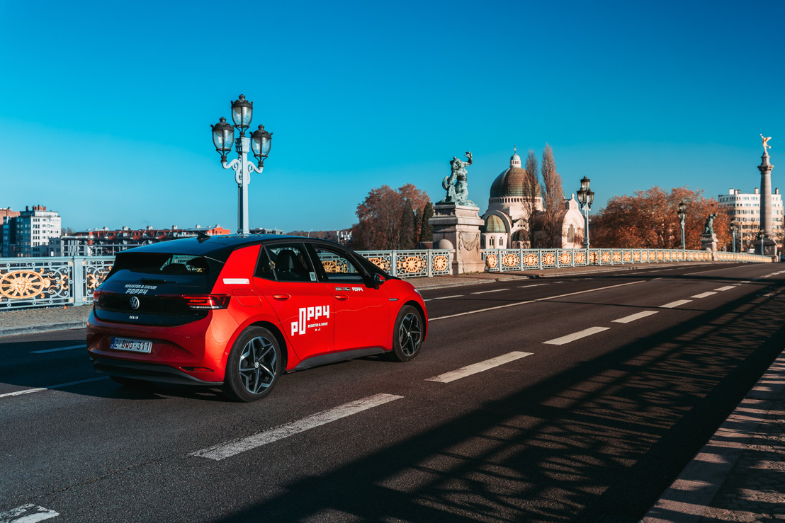 POPPY étend son service de voitures partagées à Liège