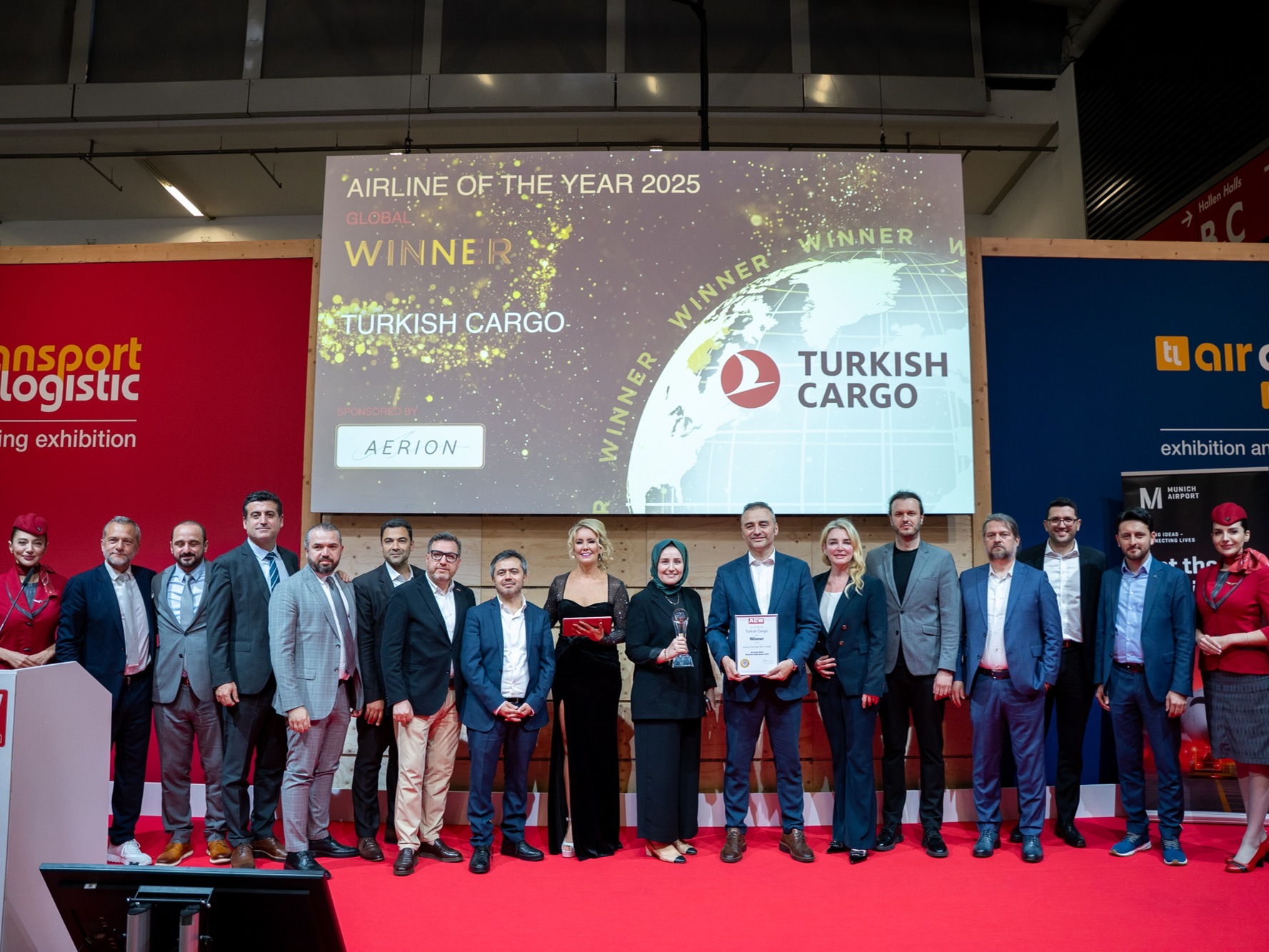 Turkish Cargo nombrada «Aerolínea de Carga del Año - Global» en los Premios Mundiales de Carga Aérea 2025