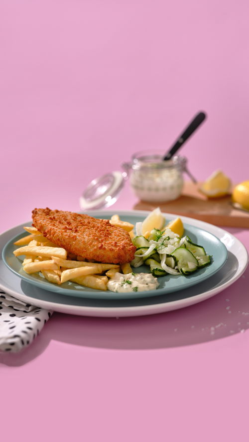 IKEA x Veganuary menu_vegan fish and chips