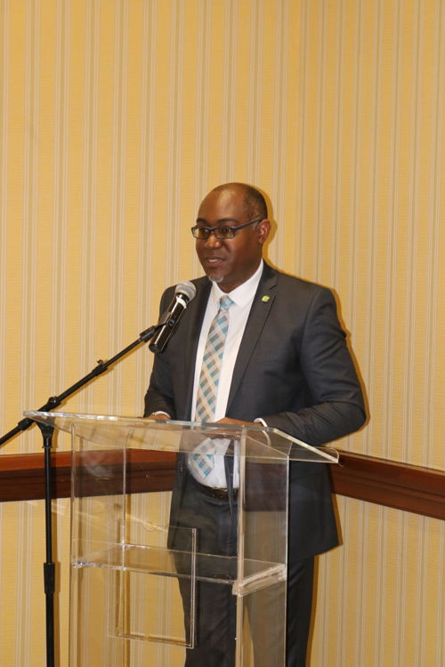 Head of ECLS (Eastern Caribbean Liaison Service) Olaf Fontenelle