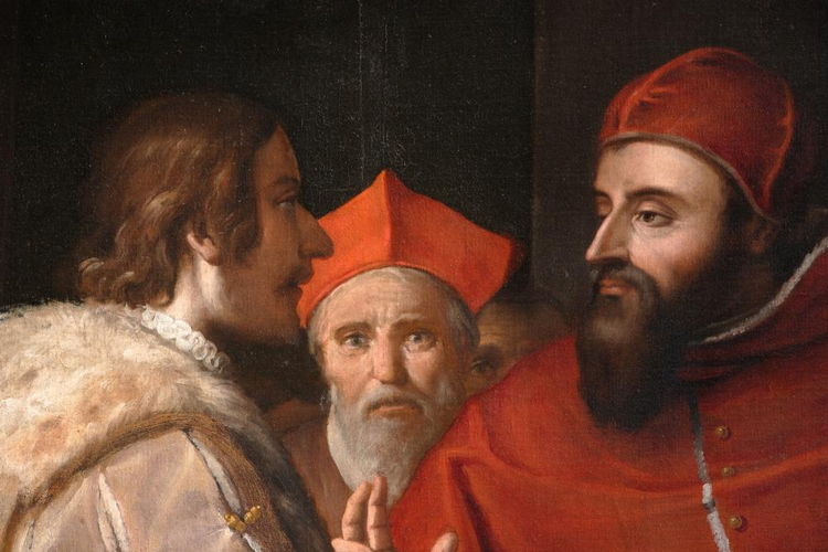 “THe Wedding of Catherine de Medici and Henry, Duke of Orléans” (Marseille, 28th October 1533; with Pope Clement VII), (Detail). AKG1007065 © akg-images / Rabatti & Domingie “THe Wedding of Catherine de Medici and Henry, Duke of Orléans” (Marseille, 28th October 1533; with Pope Clement VII), (Detail). AKG1007065 © akg-images / Rabatti & Domingie