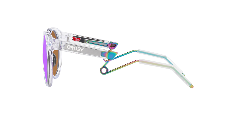 OAKLEY HSTN METAL CLEAR WITH PRIZM VIOLET (2)