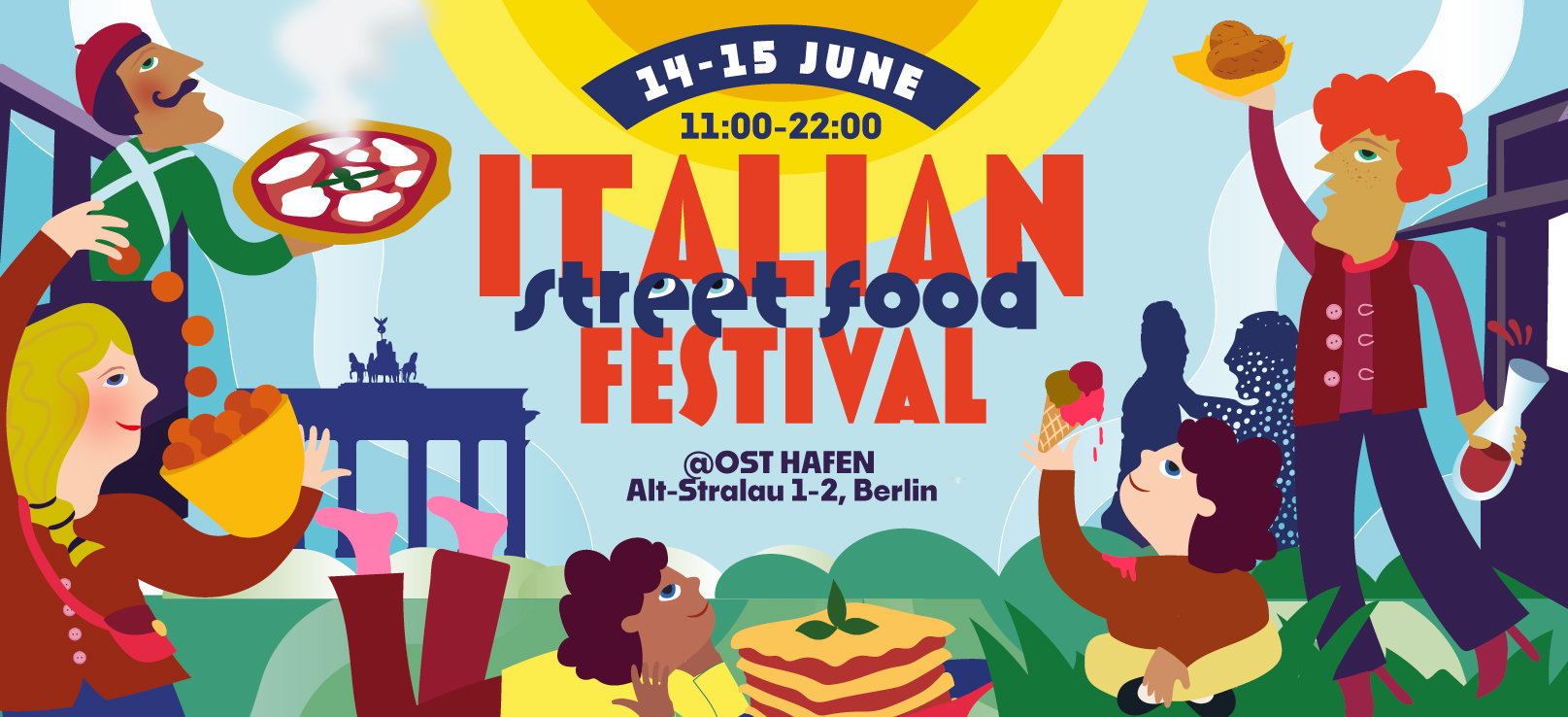 Italian Street Food Festival 2025: the largest Italian street food festival in Germany returns to Berlin the weekend of June 14th-15th