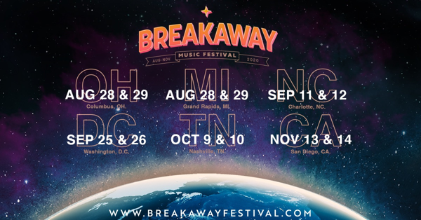 Breakaway Music Festival Expands to Six Cities in 2020, with New Festivals In Washington D.C. and San Diego