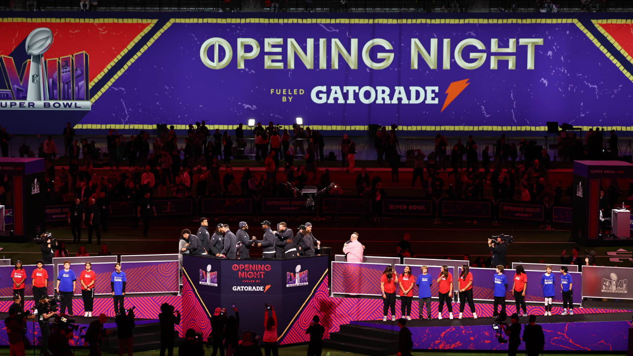 The Best of Kansas City Chiefs at Opening Night | Super Bowl LVIII | Las ​ Vegas, Nevada
