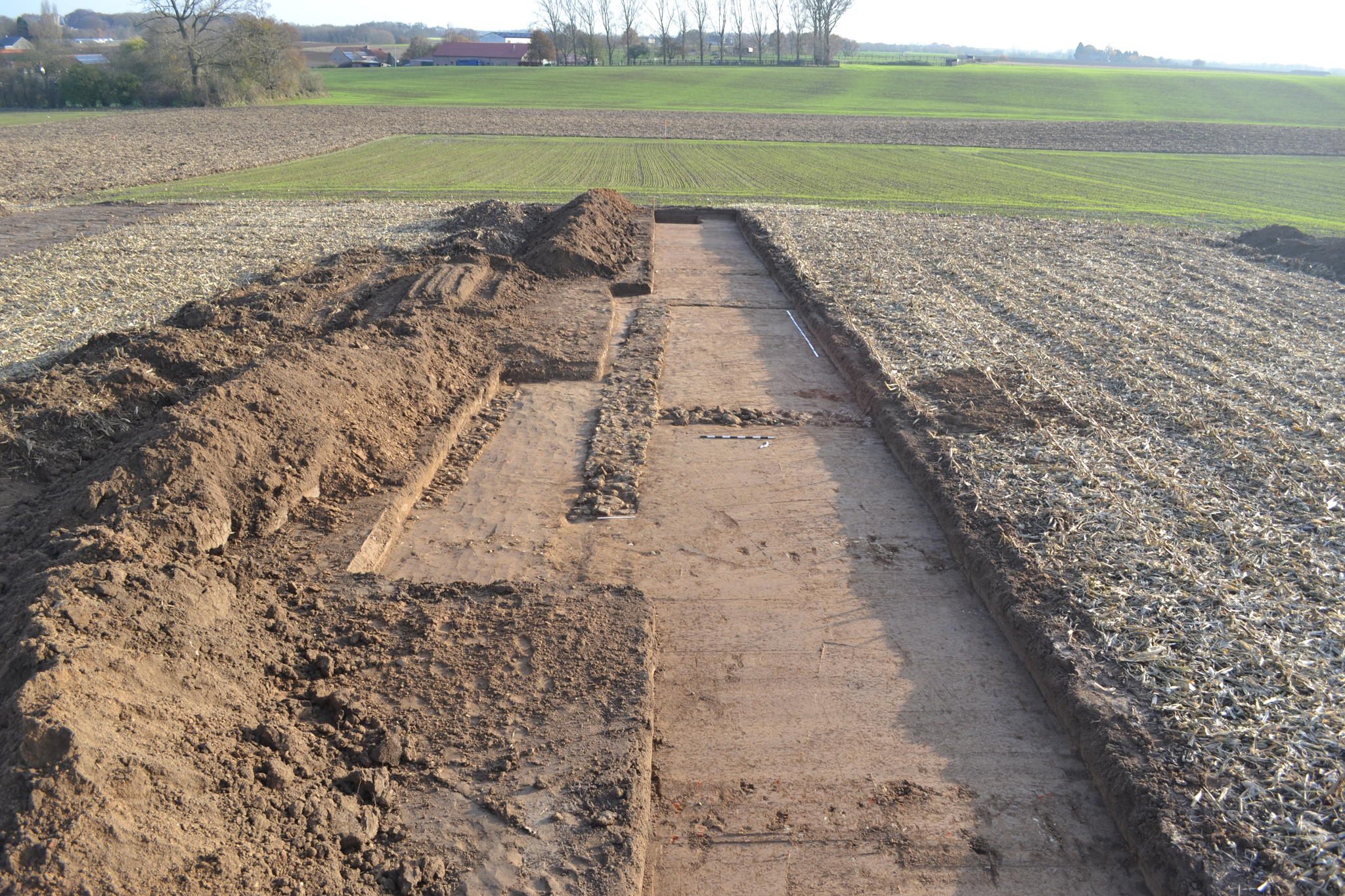 Proefsleuvenonderzoek ©Vlaamse Landmaatschappij