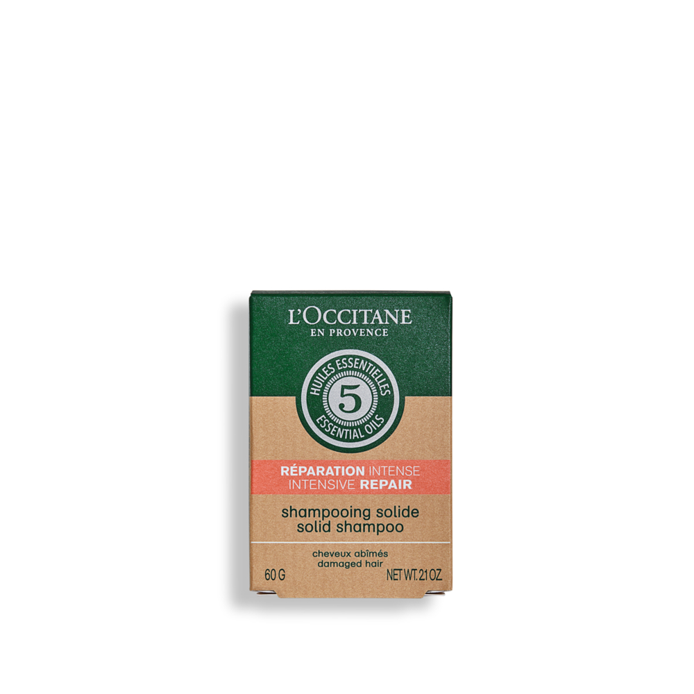 Intens Repair Solid Shampoo Packaging