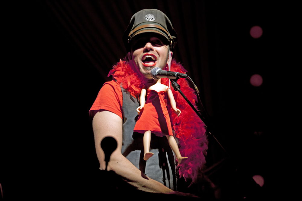 Hawksley Workman in The God That Comes / Photo by Trudie Lee