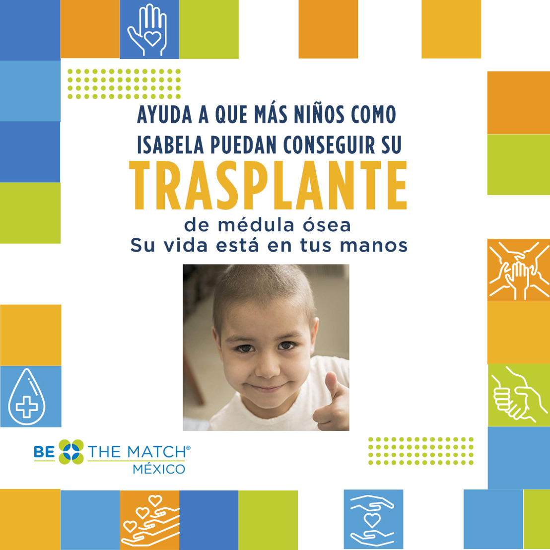 Be The Match México busca recaudar 5 millones de pesos para apoyar a pacientes que necesitan un trasplante de médula ósea.
