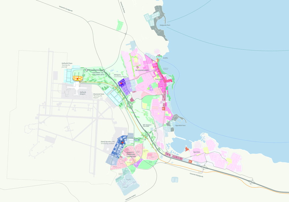 Keflavik Airport Area_Team KCAP_©KCAP_Keflavík Airport Area Strategic Masterplan