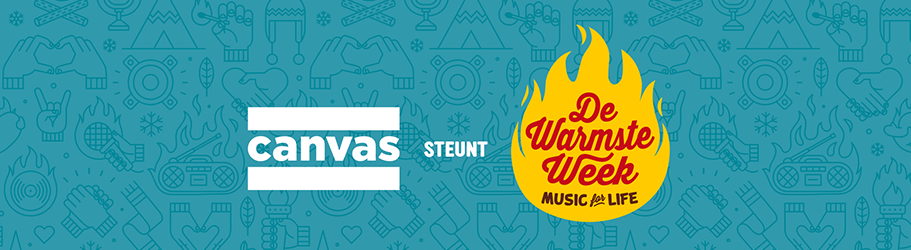 Canvas steunt De Warmste Week