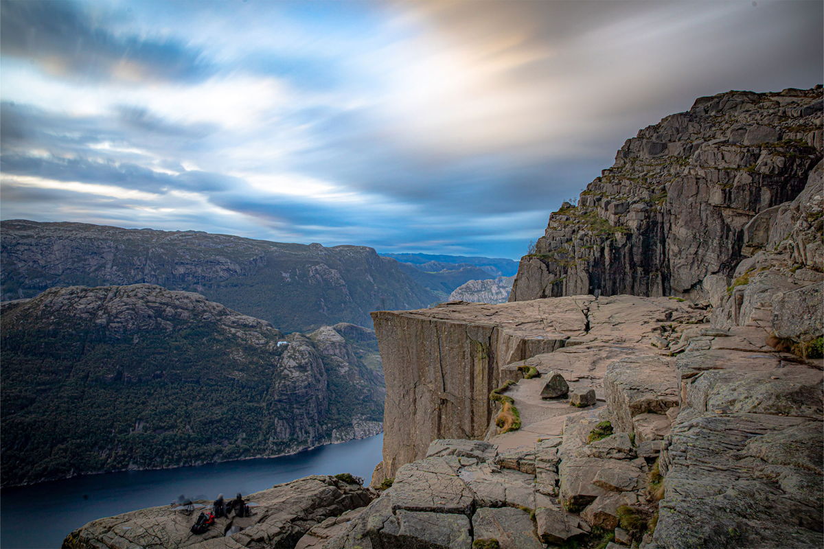 De preikestole in Noorwegen © Sven Erik Knoff