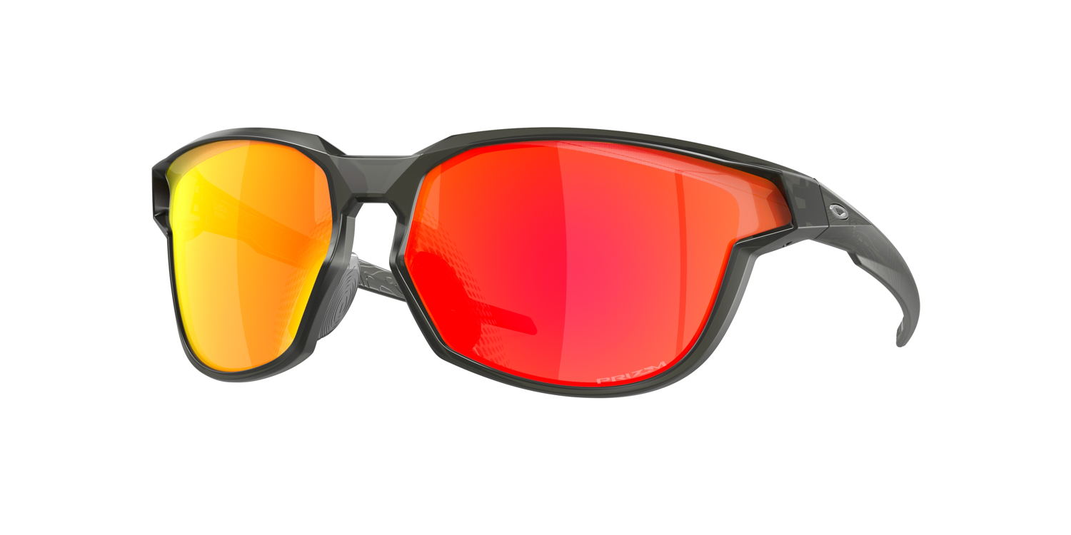 OAKLEY KAAST MATTE GREY SMOKE WITH PRIZM RUBY