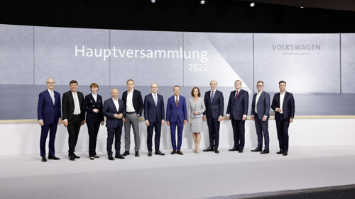 CEO Herbert Diess at the Annual General Meeting: “Volkswagen delivered – financially and strategically”