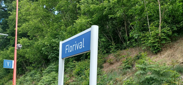La phase 1 des travaux de la gare de Florival est finalisée