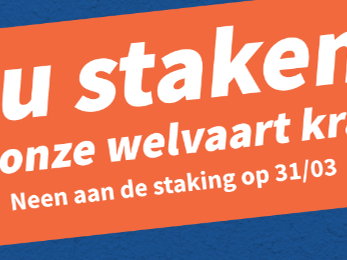 Voka over staking: "Verlies kan in één dag oplopen tot 41 miljoen in regio"
