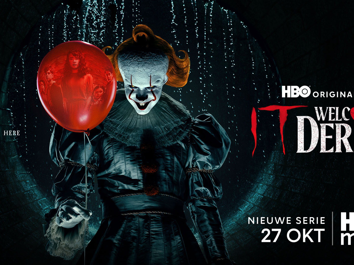 HBO lanceert nieuwe trailer en poster van IT: Welcome to Derry