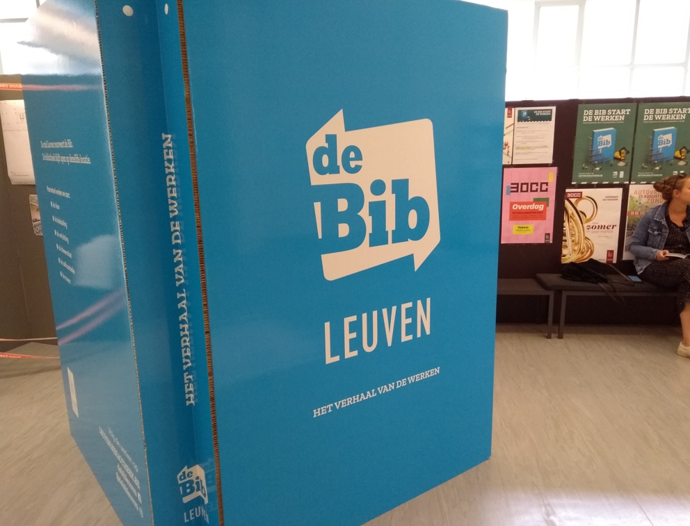 De Bib Leuven Tweebronnen verhuist (tijdelijk)