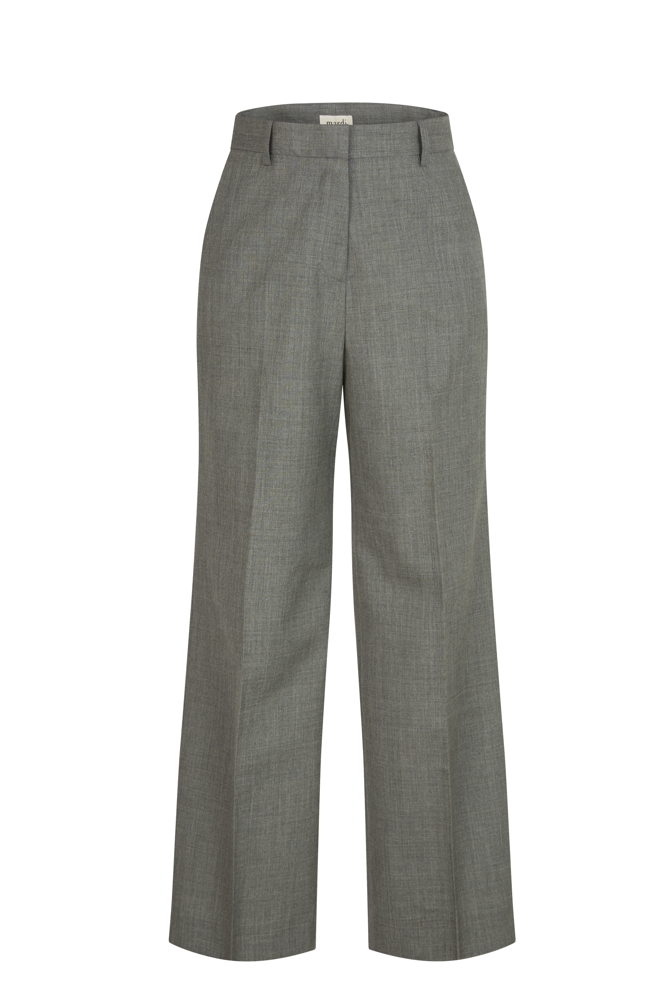 Mardi Editions - AW20 - Pantalon isabelle en laine bio - Gris - 175€
