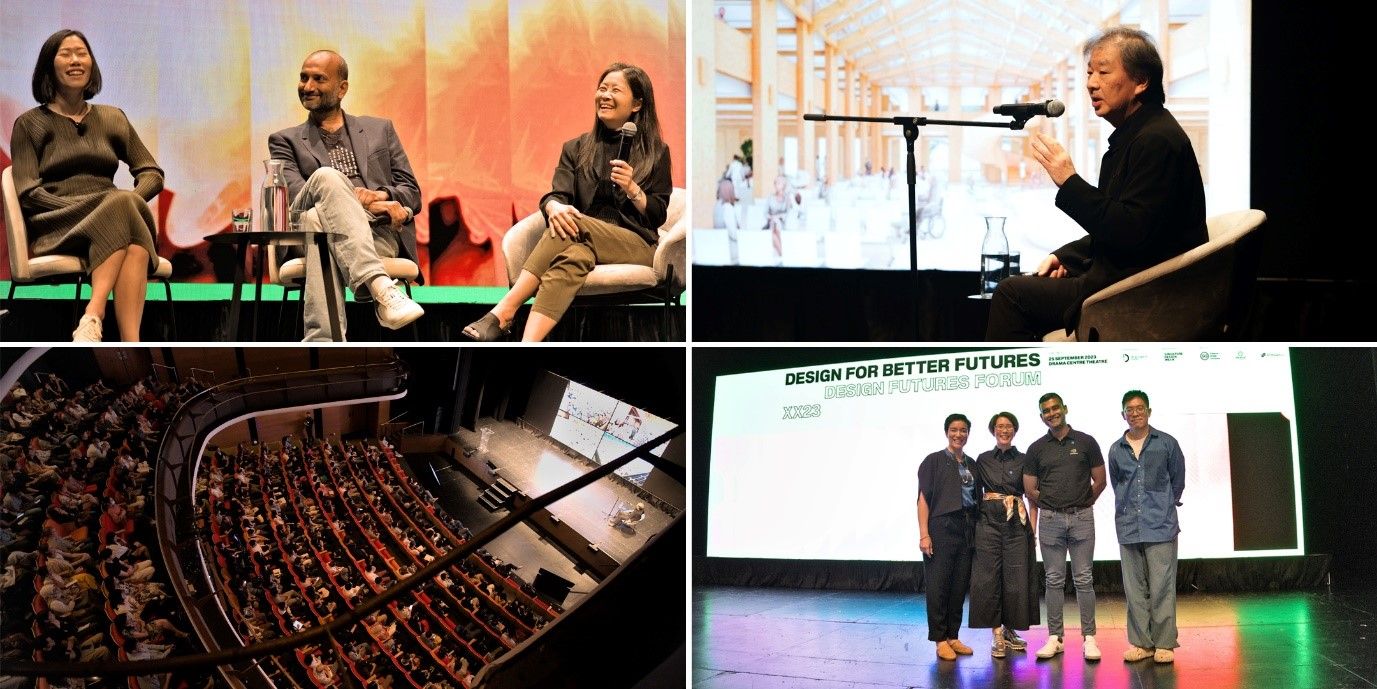 The sold-out Design Futures Forum brought business, design, public and social sectors together to discuss key drivers of the future – Sustainability, Emerging Technologies and Systems of Care. Photos by Lumiere Photography Pte. Ltd. ​