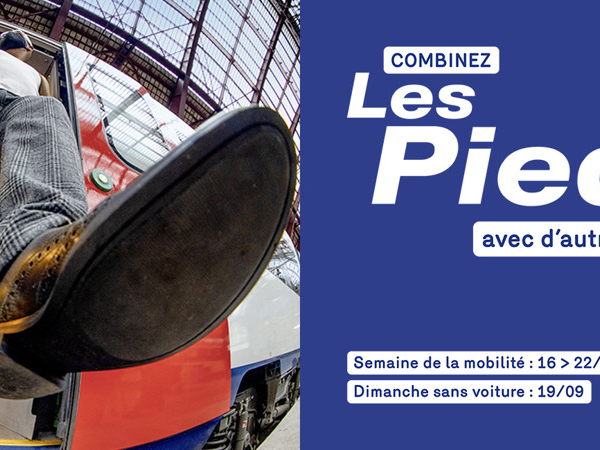 Invitation – Bientôt la Semaine de la Mobilité et le Dimanche sans voiture, à vivre à fond avec Les Pieds©