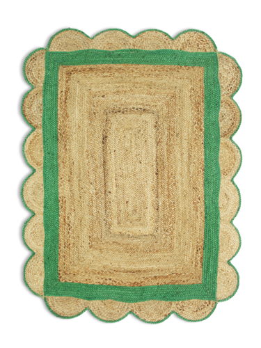 Habitat Jute Scallop Border Rug 120x160, £65