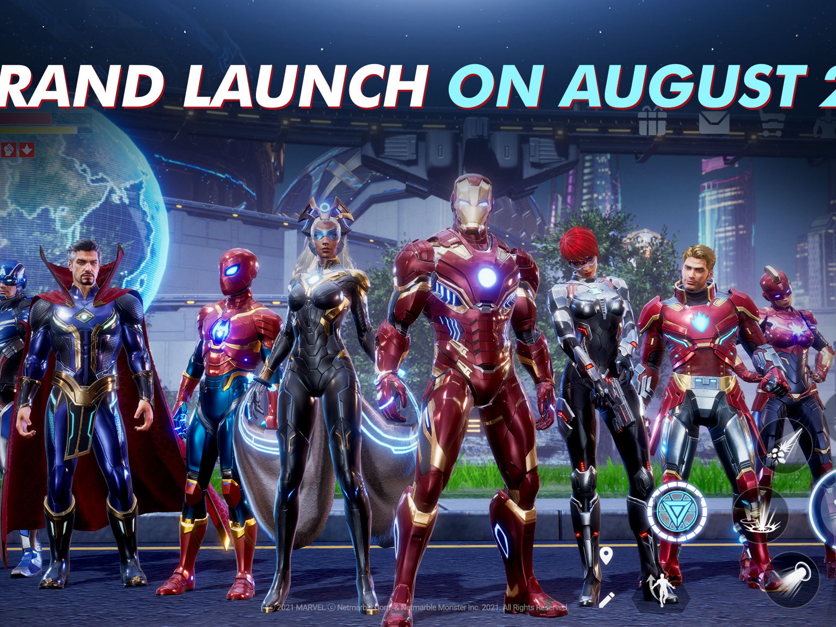 Marvel Future Revolution est disponible dès aujourd'hui dans le monde entier