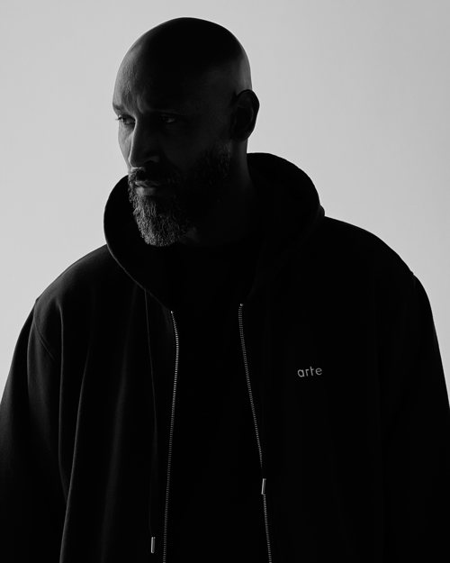 Nicolas Anelka for Arte Paris Store opening © Jef Claes 