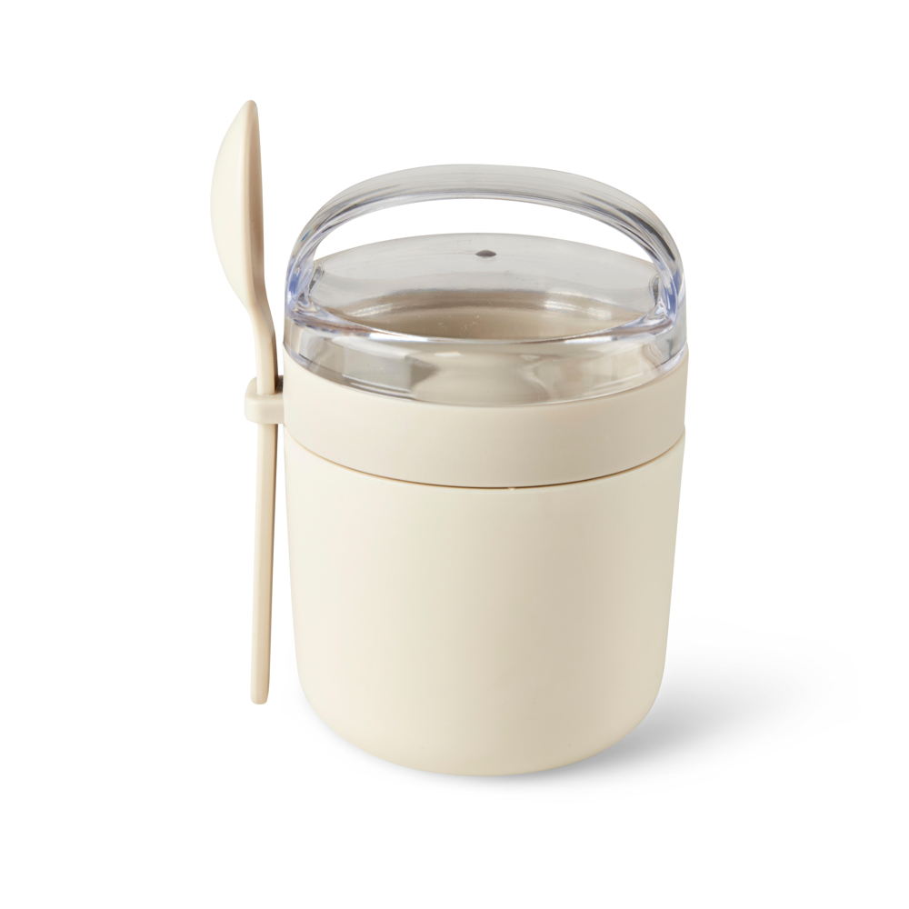 FRESHMOOD BREAKFASTPOT WHIT_Ø9cmx13cmH_Polypropyleen_€7,95 FRESHMOOD BREAKFASTPOT WHIT_Ø9cmx13cmH_Polypropyleen_€7,95