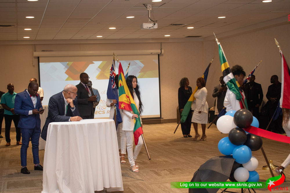 Launch of the OECS Robotics Association Photo Courtesy SKNIS 