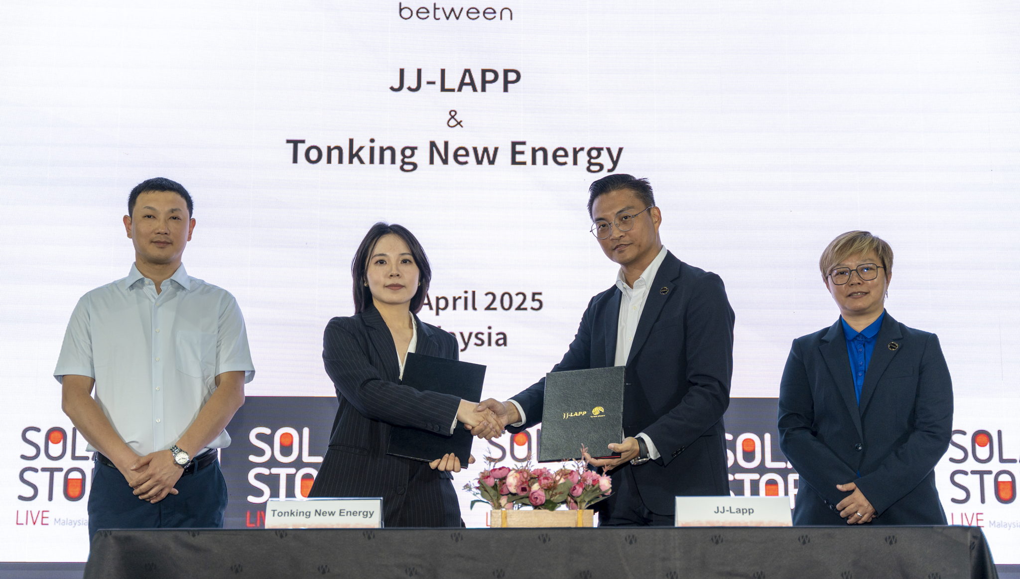 JJ-LAPP and Tonking New Energy Sign MoU to Promote Floating Solar Development in ASEAN