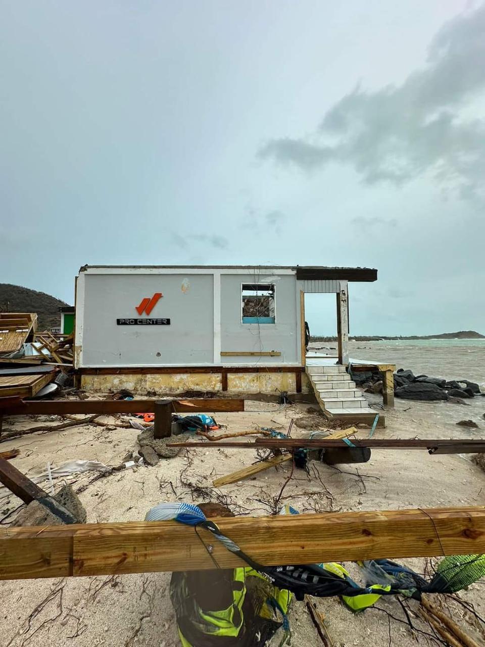 Captured Images from Hurricane Beryl. All Rights to the Owner.