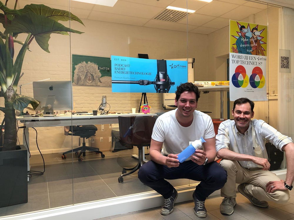 Podcastaflevering met oud-student Victor Lammens.