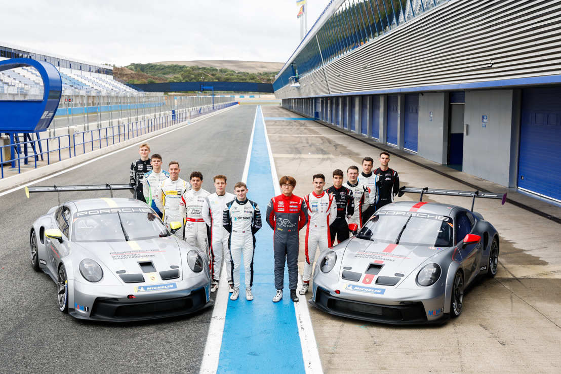 Twelve up-and-coming racers eager to become the new Porsche Junior