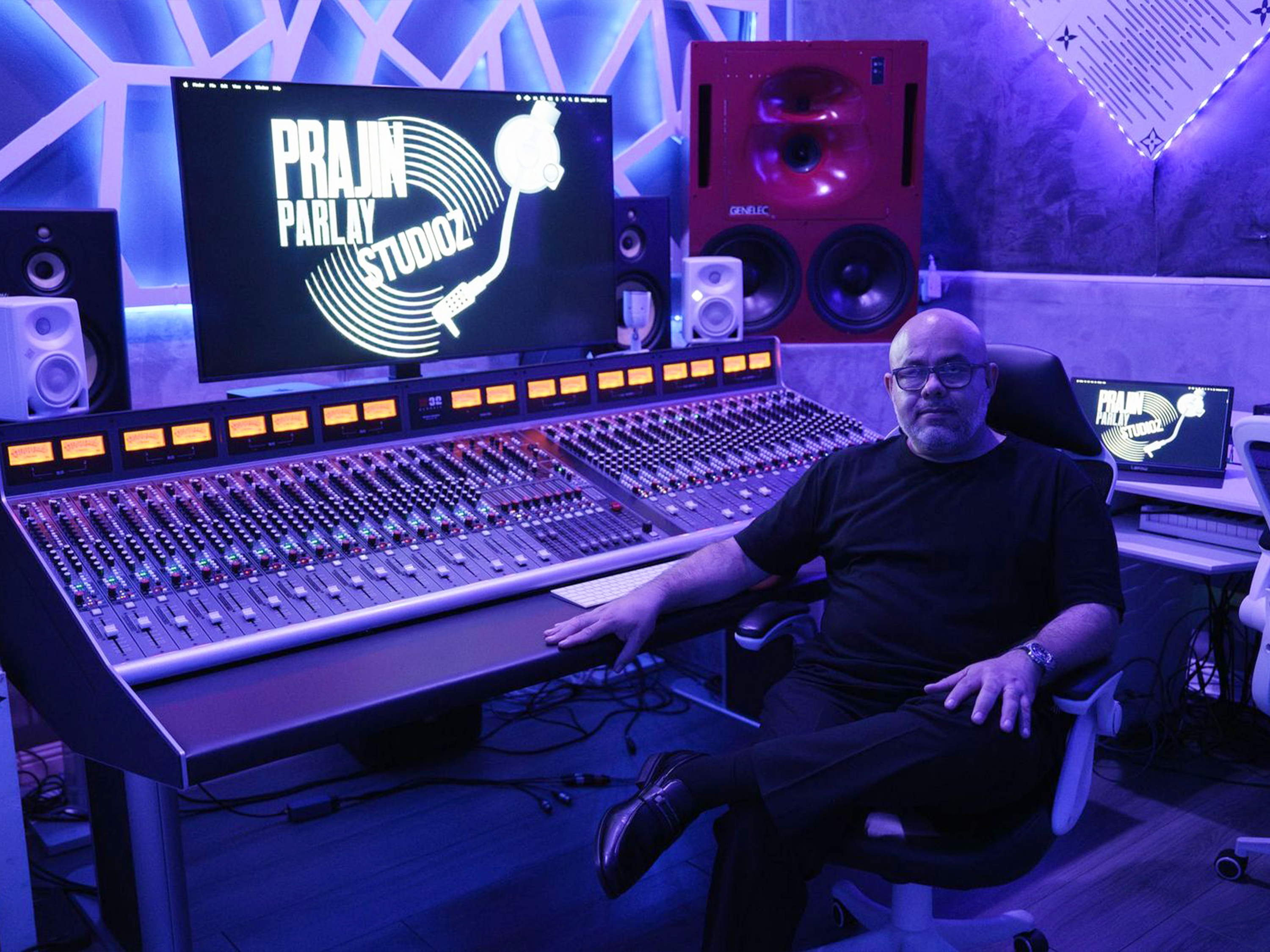 Prajin Parlay Studioz, Home to Latin Mega-Star Peso Pluma, Installs the first Harrison 32Classic Console on the West Coast for its New Tracking Room
