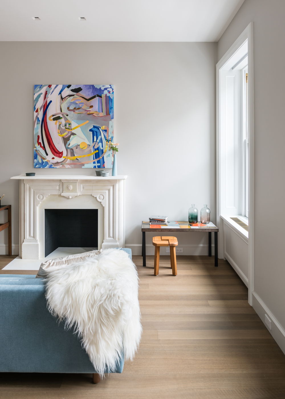 View of fourth floor. Photo by Alan Tansey.