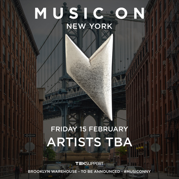 Teksupport Announces Return of Marco Carola’s Music On to New York City