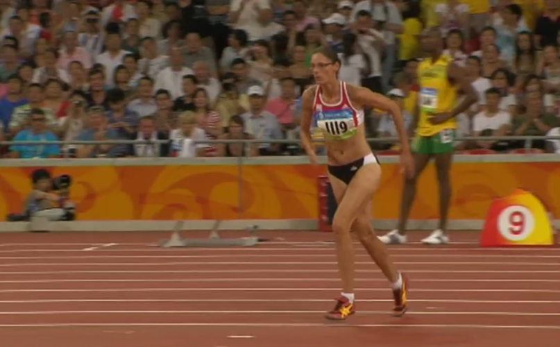 Ria Hellebaut in Peking
