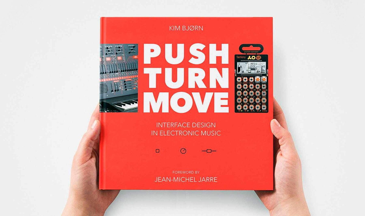 PUSH TURN MOVE explores the different ways that electronic music instrument manufacturers have solved the challenges of visualizing and controlling sound. 