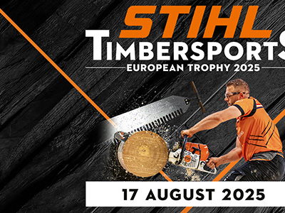Persmoment: 36ste Houthakkersfeest & TIMBERSPORTS® European Trophy 2025