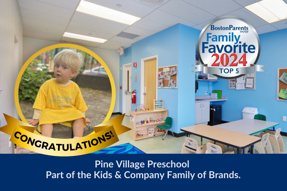 Pine Village Preschool Recognized Among Boston Family Favorites in Multiple Categories