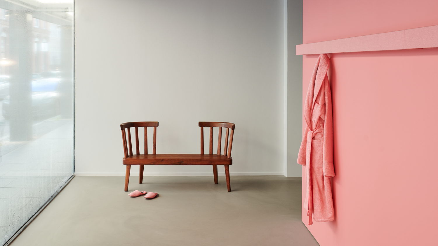 Kvadrat/Raf Simons store in Copenhagen with Collection 2 on display