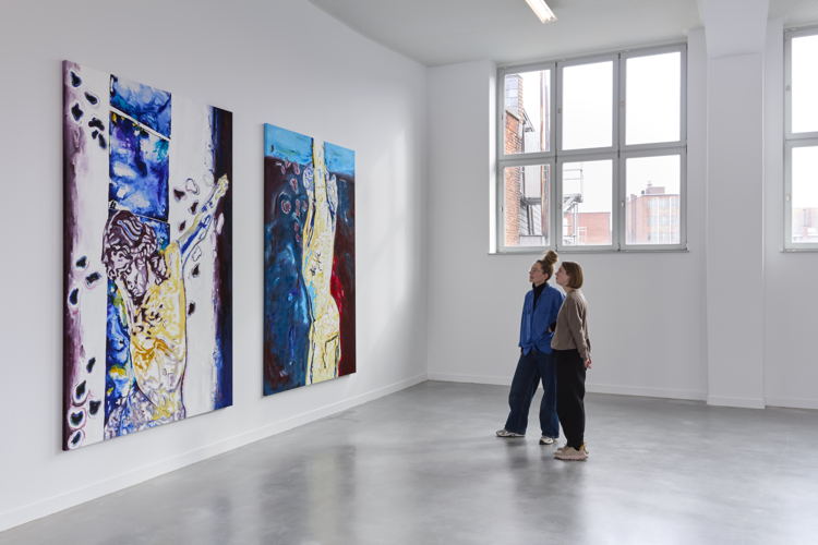 Installation view 'Grace Schwindt. A History of Touch', M Leuven, 2025, photo: We Document Art for M Leuven
