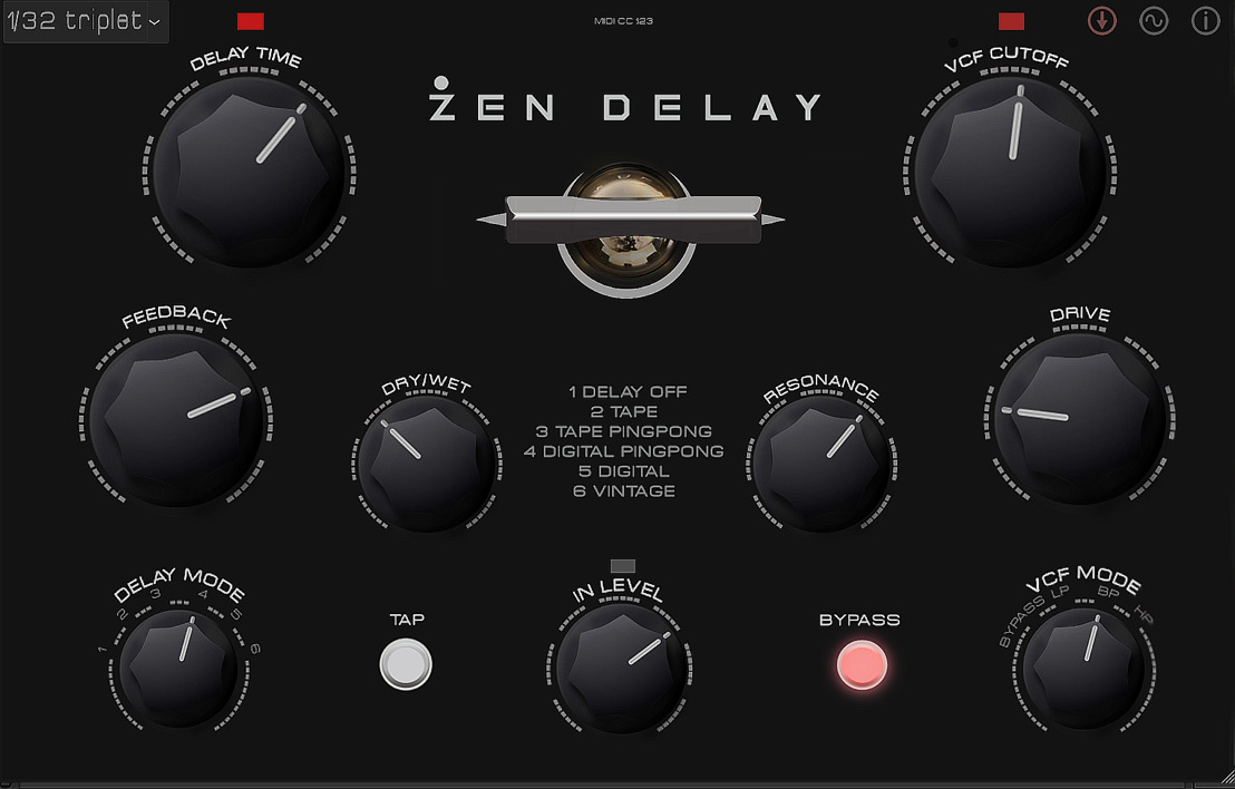 Erica Synths Introduces Zen Delay Virtual