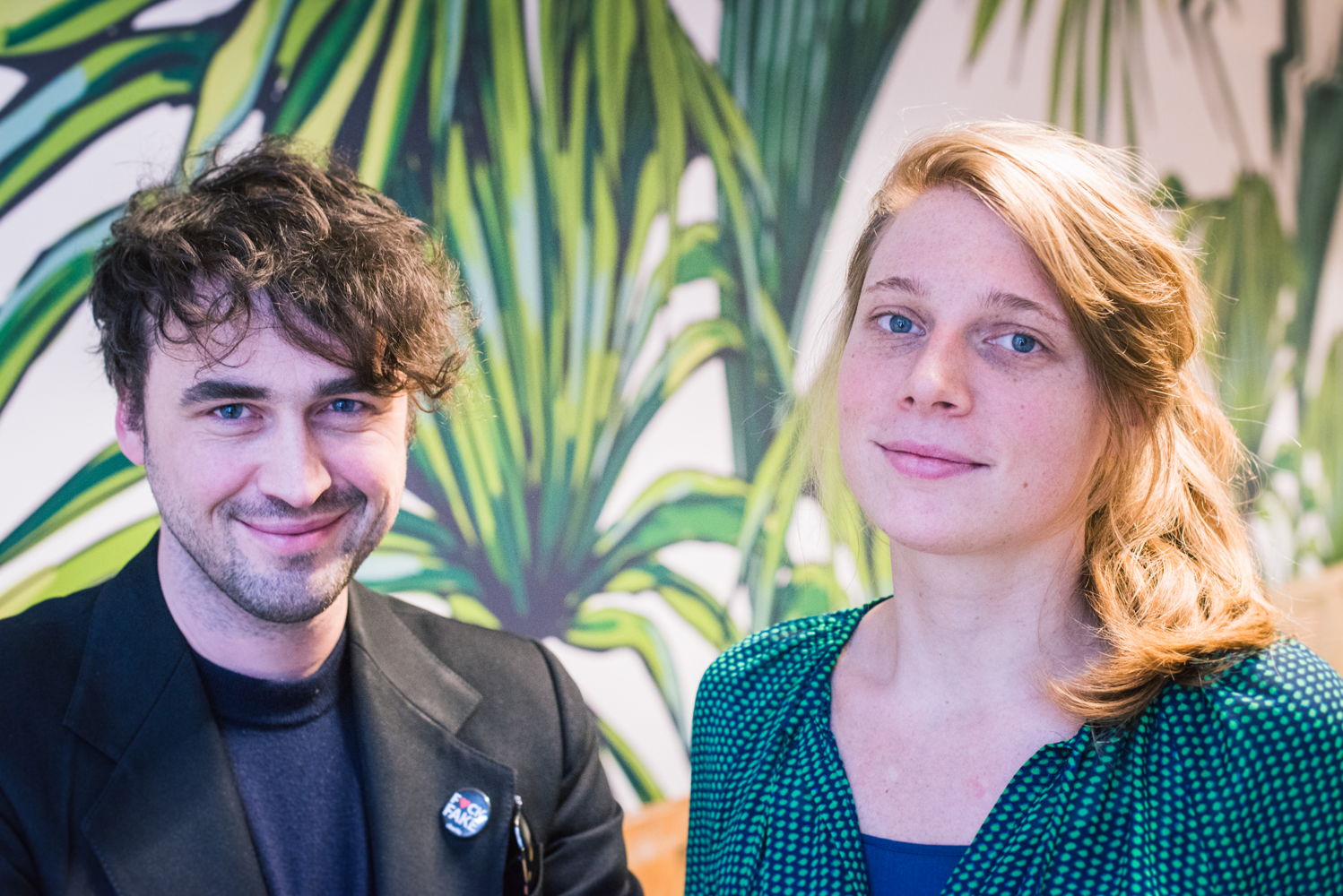 Lode Uytterschaut en Katrien Dewijngaert, founders Start it @kbc