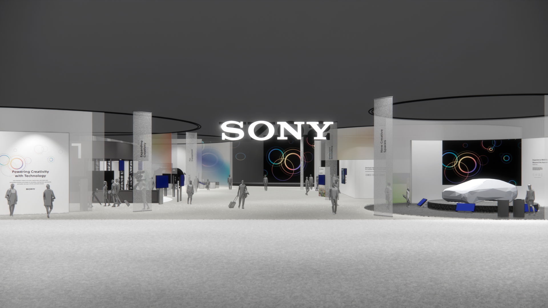 Sonys stand